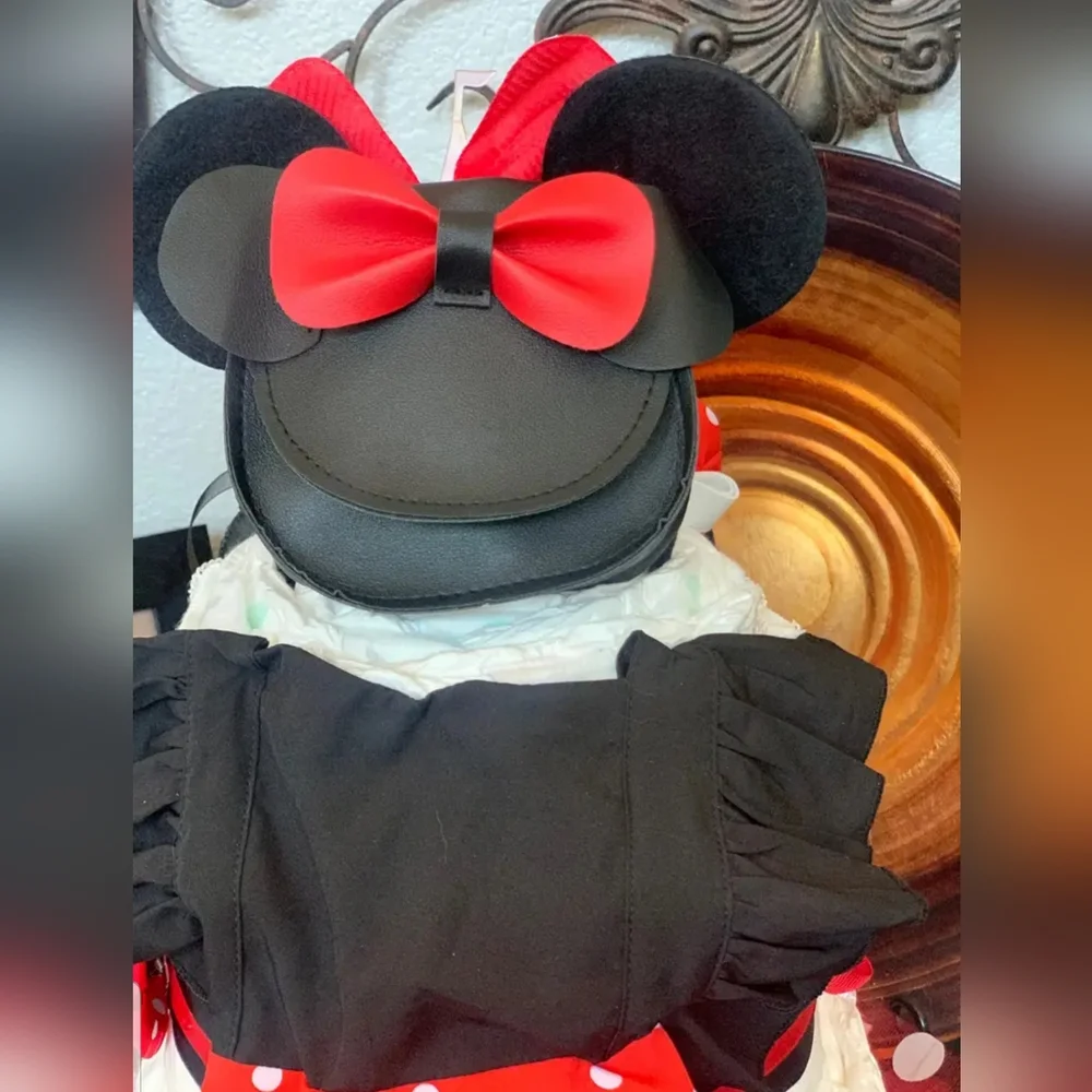 Red Minny Mouse Inspired Hand Bag: